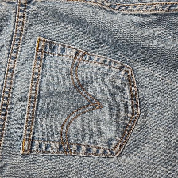 Levi's 550 Relax Shorts Women's Size 18 Denim Blue Jean - Picture 10 of 13